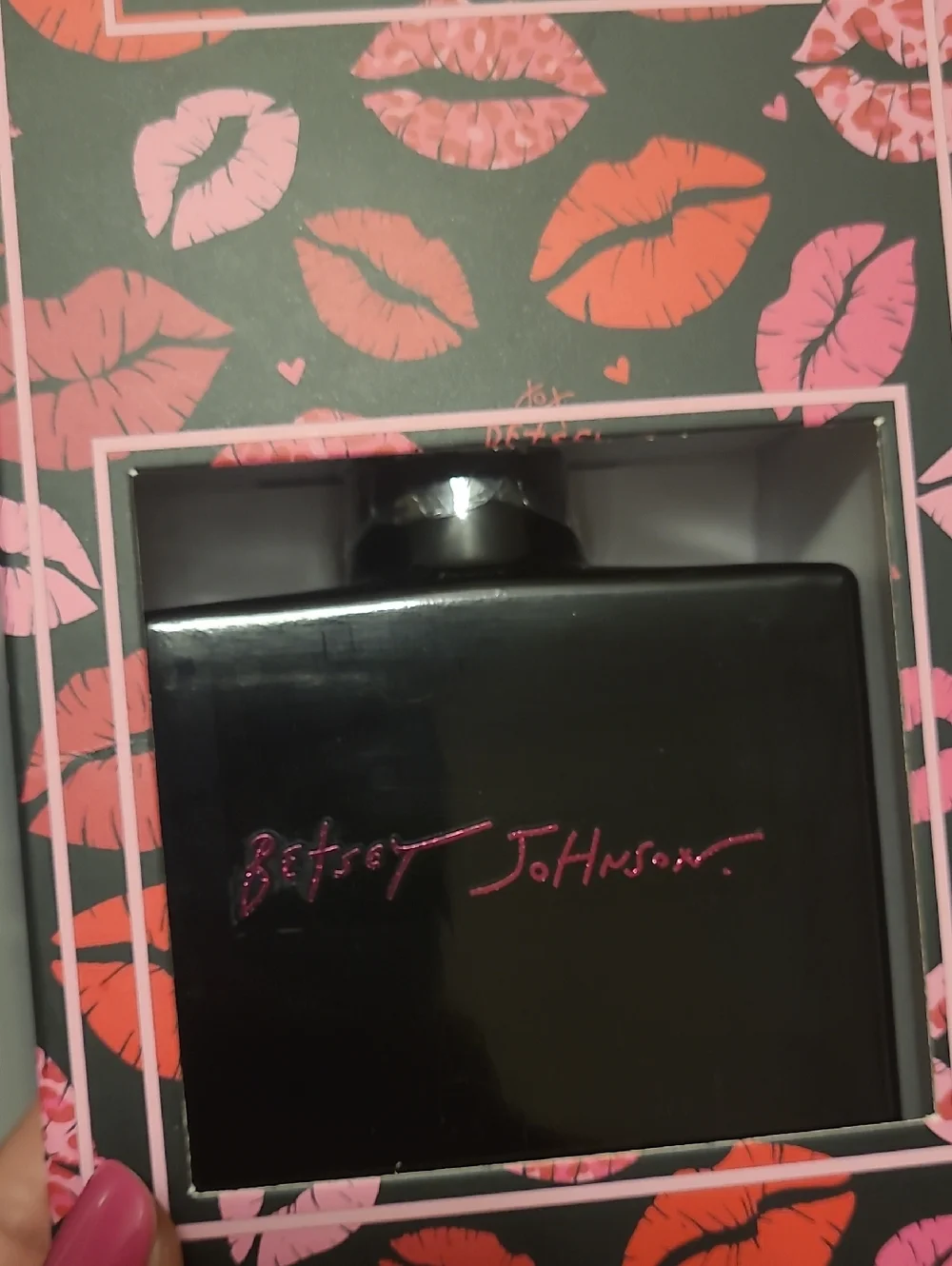 Betsey Johnson Black & Pink Cherry Blossom Reed Diffuser - 100ml
